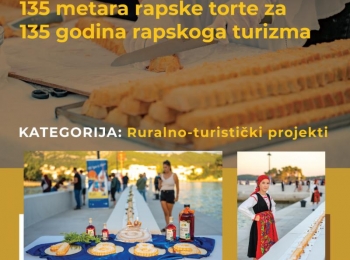 2. 135 metara rapske torte za 135 godina rapskoga turizma
