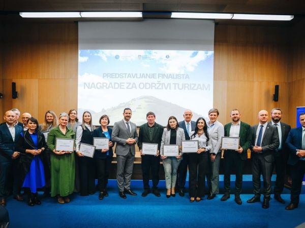 Predstavljeni finalisti za Nagradu za održivi turizam