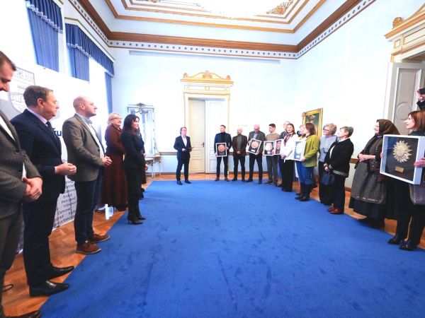 Dobitnici nagrade SUNCOKRET ruralnoga turizma na prijemu kod županice Tramišak