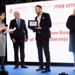 Osječko-baranjskoj županiji prestižna međunarodna nagrada Iter Vitis za najbolju promociju vinskog turizma