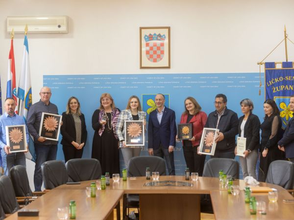 Prijem dobitnika nagrade Suncokret ruralnog turizma Hrvatske u Ličko-senjskoj županiji